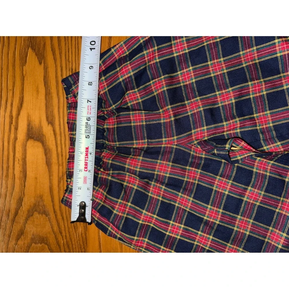 Janie and Jack‎ Kids Plaid Pajama Pants Size 5 Flame Resistant Sleepwear